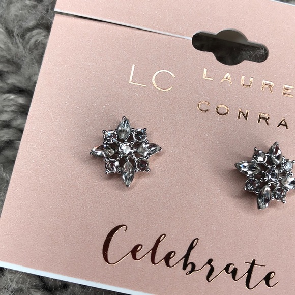 Sold!! Burst Stud LC Earrings Lauren Conrad NEW - Picture 4 of 4